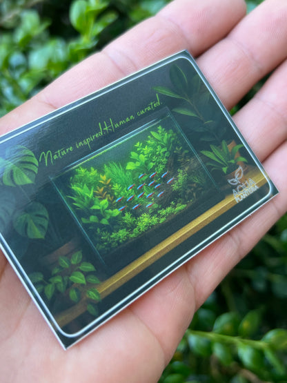 Aqua Planteria Sticker!