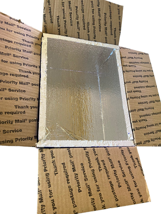 Styrofoam Insulated box + Heat pack
